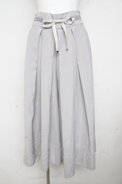 画像1: axes femme / ボリュームタックワイドパンツ M グレー Y-26-02-23-205-AX-PA-IG-ZY