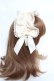 画像4: axes femme kawaii / ドットチュールフリルカチューシャ  生成り Y-26-02-23-020-AX-AC-SZ-ZY (4)
