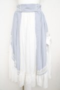 axes femme kawaii / マリアンヌスカート  サックス Y-26-02-23-215-AX-SK-SZ-ZY