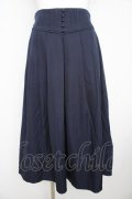 axes femme / クラシカルスカート L ネイビー Y-26-02-23-220-AX-SK-IG-ZY