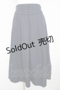 axes femme / クラシカルスカート L ネイビー Y-26-02-23-220-AX-SK-IG-ZY
