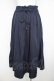 画像2: axes femme / クラシカルスカート L ネイビー Y-26-02-23-220-AX-SK-IG-ZY (2)