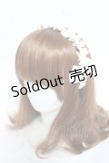 m petit by misako / ギャザーリボンカチューシャ  生成り Y-26-02-23-021-LO-AC-SZ-ZT639-F004