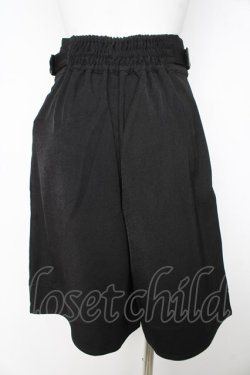 画像2: axes femme / コルセットデザインハーフPT  黒 Y-26-02-23-236-AX-PA-SZ-ZY