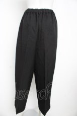 画像2: axes femme / 裾デザインストレートパンツ M 黒 Y-26-02-23-237-AX-PA-SZ-ZT496 (2)
