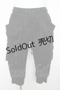 Ozz Croce / ハーフパンツ  黒 Y-26-02-23-238-OO-PA-SZ-ZI
