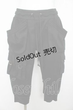 画像1: Ozz Croce / ハーフパンツ  黒 Y-26-02-23-238-OO-PA-SZ-ZI