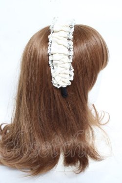 画像3: m petit by misako / TT*AMレースカチューシャ  生成り Y-26-02-23-022-LO-AC-SZ-ZY