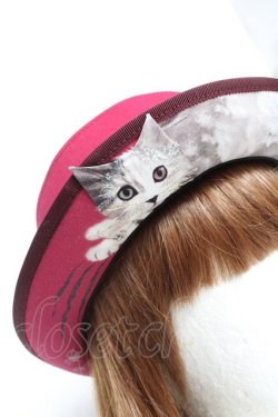 画像2: Coco&Ami / LOOK UP！(猫)  ワイン Y-26-02-23-025-LO-AC-SZ-ZY