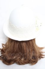 画像3: PrivateSquare. / SP.クラシックボーラーハット  ホワイト Y-26-02-23-026-LO-AC-SZ-ZTK048 (3)
