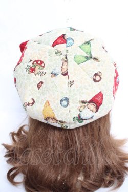 画像3: Coco&Ami / マッシュルームゴブランキャスケット  ベージュ Y-26-02-23-027-LO-AC-SZ-ZY