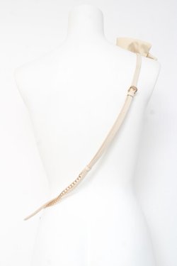 画像2: m petit by misako / AMリボンスマホショルダー  生成り Y-26-02-23-028-LO-ZA-SZ-ZY