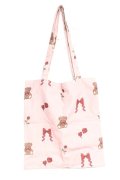 axes femme kawaii / プレゼントベアートートバッグ  ピンク Y-26-02-23-029-AX-BG-SZ-ZY