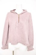 axes femme / ハーフジップパーカー  ピンク Y-26-02-27-050-AX-TO-SZ-ZY