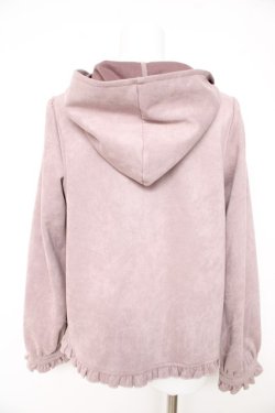 画像2: axes femme / ハーフジップパーカー  ピンク Y-26-02-27-050-AX-TO-SZ-ZY