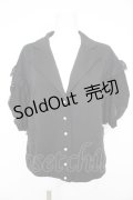 axes femme / レース袖ジャケット  黒 Y-26-02-27-051-AX-TO-SZ-ZY