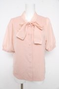 Fi.n.t / ピコミシンシアーボウタイブラウス  ピンク Y-26-02-27-056-CA-BL-SZ-ZY