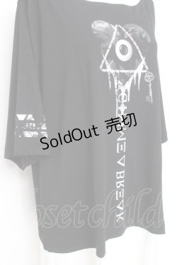 画像3: SEX POT ReVeNGe / プリント半袖カットソー  黒 Y-26-02-27-064-SP-TO-SZ-ZY