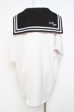 画像2: TRAVAS TOKYO / セーラーマンシャツ  白 Y-26-02-27-066-PU-TO-SZ-ZY