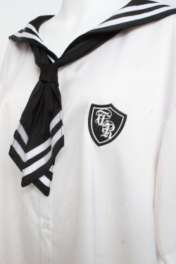 画像3: TRAVAS TOKYO / セーラーマンシャツ  白 Y-26-02-27-066-PU-TO-SZ-ZY
