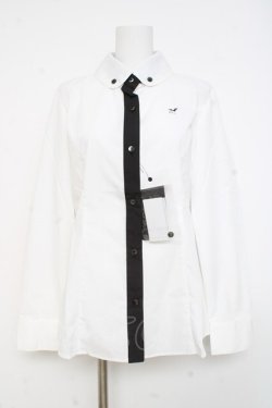 画像1: MIHO MATSUDA / ヴィラーブラウス M 白 Y-26-02-27-069-GO-BL-SZ-ZY