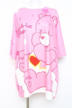 画像1: ACDC RAG / ケアベア T  ピンク Y-26-02-27-080-PU-TO-SZ-ZY