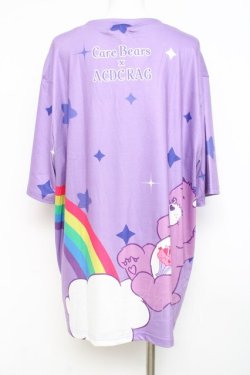 画像2: ACDC RAG / ケアベア T  パープル Y-26-02-27-081-PU-TO-SZ-ZY