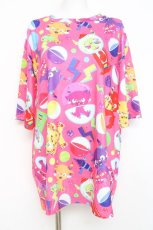 画像1: ACDC RAG / カプセルモンスター T  ピンク Y-26-02-27-083-PU-TO-SZ-ZI (1)