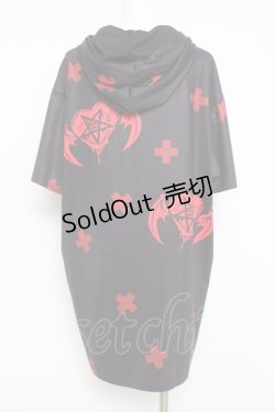 画像2: NieR Clothing / LONG丈半袖PARKA【XX666XX】 F ブラック Y-26-02-27-085-PU-TO-SZ-ZY