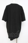 画像2: NieR Clothing / FACE DESIGN BIG TEE XL ブラック Y-26-02-27-087-PU-TS-SZ-ZY (2)