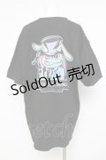 NieR Clothing / BACK DESIGN BIG　TEE XL ブラック Y-26-02-27-088-PU-BL-SZ-ZY