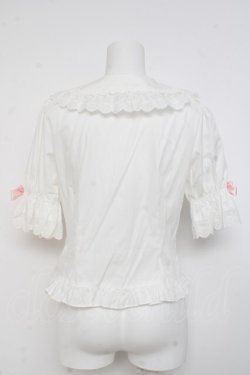 画像2: BABY, THE STARS SHINE BRIGHT / ゆらゆらいちごのHappy Berry Presentブラウス  シロ Y-26-02-27-089-BA-BL-IG-ZY