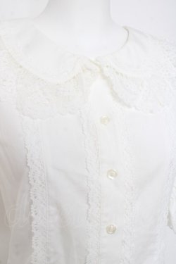 画像4: BABY, THE STARS SHINE BRIGHT / うさみみ５分袖ブラウス  シロ Y-26-02-27-091-BA-BL-IG-ZY