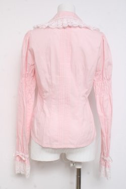 画像2: BABY, THE STARS SHINE BRIGHT / 後ろピンタックブラウス  ピンク Y-26-02-27-093-BA-BL-IG-ZY