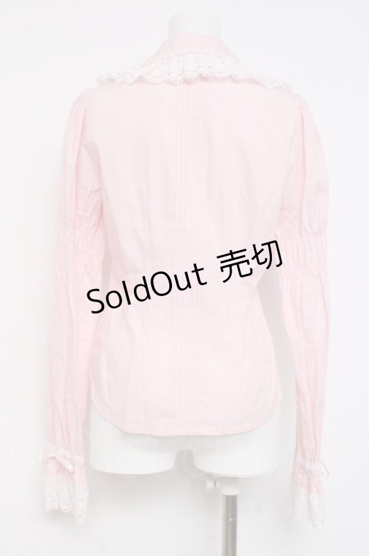 画像2: BABY, THE STARS SHINE BRIGHT / 後ろピンタックブラウス  ピンク Y-26-02-27-093-BA-BL-IG-ZY (2)