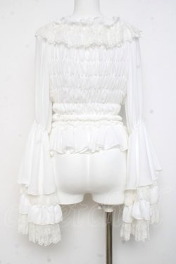 画像2: Vallee lys / Dream of Roses ブラウス  ホワイト Y-26-02-27-096-GO-BL-IG-ZY