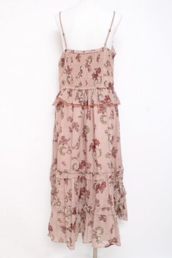 画像2: axes femme / ミュシャ キャミソールワンピース M 淡ピンク Y-26-02-27-118-AX-OP-SZ-ZY