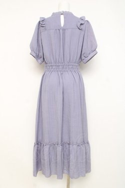 画像2: axes femme / すみれ刺繍ワンピース L ラベンダー Y-26-02-27-119-AX-OP-SZ-ZY