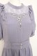 画像3: axes femme / すみれ刺繍ワンピース L ラベンダー Y-26-02-27-119-AX-OP-SZ-ZY (3)