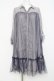 画像1: axes femme / チュール重ねチュニック  ブルーグレー Y-26-02-27-121-AX-OP-SZ-ZY (1)