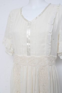 画像3: axes femme / レースラインティアードワンピース F 生成り Y-26-02-27-124-AX-OP-SZ-ZY