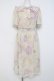 画像1: axes femme / 花火柄ワンピース F 生成り Y-26-02-27-125-AX-OP-SZ-ZY (1)