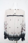 画像2: axes femme / ブーケパネル柄プルオーバー M 紺 Y-26-02-27-016-AX-TO-SZ-ZI (2)