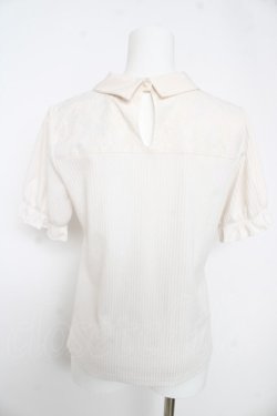 画像2: axes femme / チェーン付リブトップス F 白 Y-26-02-27-017-AX-TO-SZ-ZY