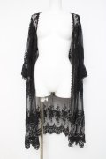 axes femme / レースロングガウン F 黒 Y-26-02-27-135-AX-TO-SZ-ZY