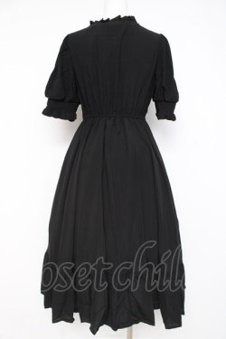 画像2: m petit by misako / AMレースアップワンピース S 黒 Y-26-02-27-143-LO-OP-SZ-ZY