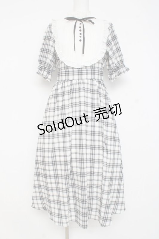 画像1: m petit by misako / ワンピース S 中白 Y-26-02-27-147-LO-OP-SZ-ZI (1)