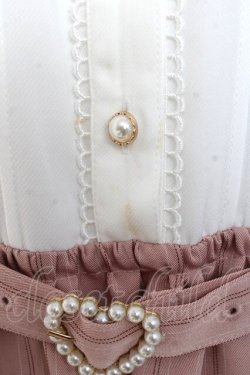 画像4: Secret Honey / フリルストライプワンピース 2 ピンク Y-26-02-27-154-CA-OP-SZ-ZY