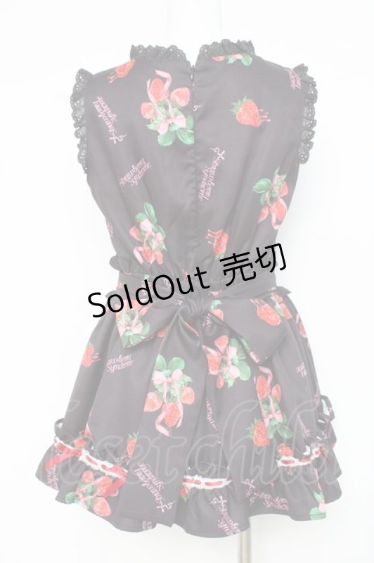 画像2: Ank Rouge / Strawberry SyndromeプリンセスSetup M クロ Y-26-02-27-156-CA-OP-IG-ZY (2)