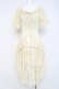 画像2: DARK IN LOVE / Steampunk beige cocktail dress M 生成り Y-26-02-27-157-PU-OP-SZ-ZY (2)